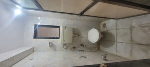 Bathroom in 2 BHK Apartment at Eden Woods complex, Manpada – for Rent