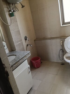Bathroom in 3 BHK Apartment at Unitech Uniworld Gardens 2, Sector 47 – for Rent