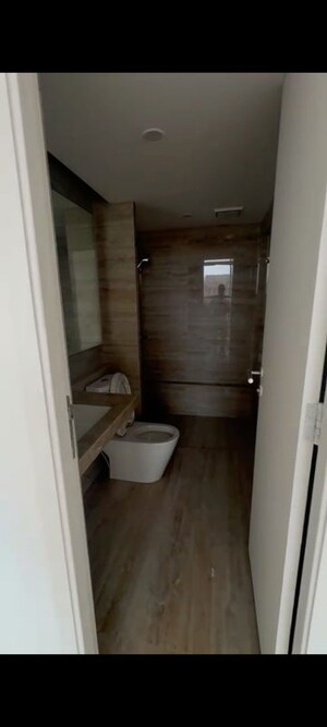 Bathroom in 2 BHK Apartment at Hiranandani Estate Alina, Ghodbunder Road – for Rent