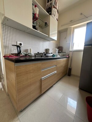 Kitchen in 2 BHK Apartment at Omkar Signet, Malad East – for Rent