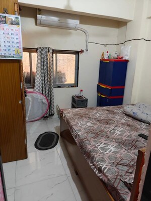 Bedroom in 1 BHK Apartment at Surya CHS Vashi, Vashi Sector 3 – for Rent