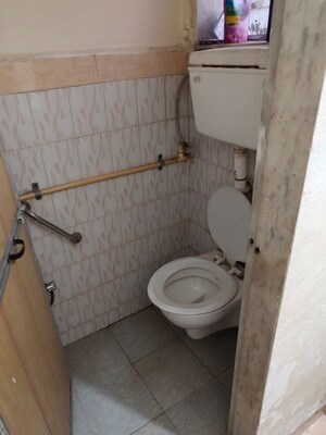 Bathroom in 1 BHK Apartment at Surya CHS Vashi, Vashi Sector 3 – for Rent