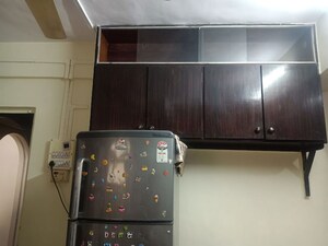 Kitchen in 1 BHK Apartment at Swagtam Building, Vashi Sector 1 – for Rent