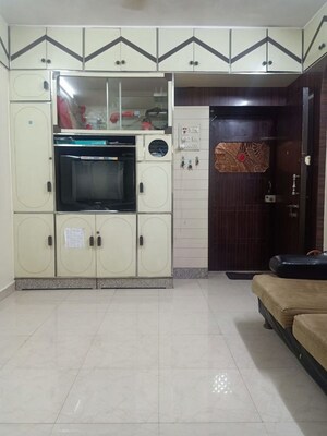 Kitchen in 1 BHK Apartment at Swagtam Building, Vashi Sector 1 – for Rent