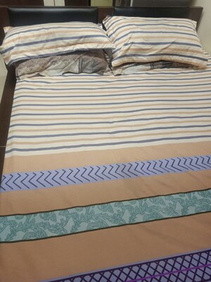 Bedroom in 1 BHK Apartment at Swagtam Building, Vashi Sector 1 – for Rent