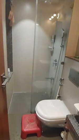 Bathroom in 2 BHK Apartment at Piramal Vaikunth, Balkum Pada – for Rent