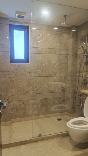 Bathroom in 3 BHK Builder Floor at New Rajinder Nagar – for Rent