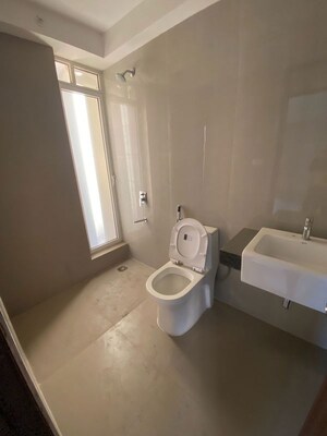 Bathroom in 3 BHK Apartment at Hiranandani Highland, Powai – for Rent