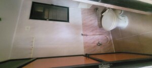 Bathroom in 1 BHK Apartment at Champak Apartment 59, Vasant Vihar – for Rent