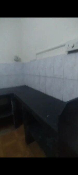 Kitchen in 1 BHK Builder Floor at Ajay Balaji Apartment, Vashi Sector 10a – for Rent