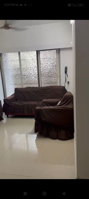 Living Room in 2 BHK Apartment at Bhakti Pearl, Kasarvadavali – for Rent