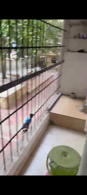 Balcony in 2 BHK Apartment at Bhakti Pearl, Kasarvadavali – for Rent