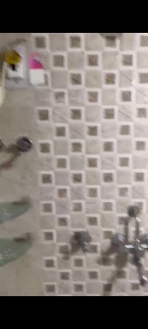 Bathroom in 2 BHK Apartment at Bhakti Pearl, Kasarvadavali – for Rent