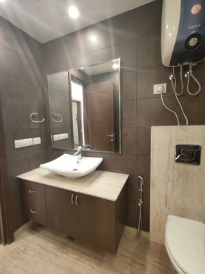 Bathroom in 3 BHK Builder Floor at Greater Kailash I – for Sale