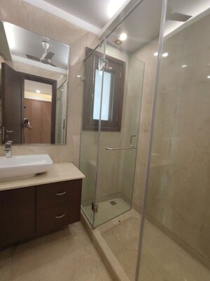 Bathroom in 3 BHK Builder Floor at Greater Kailash I – for Sale