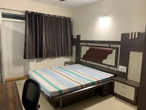 Bedroom in 2 BHK Apartment at Rolling Hills ABC, Baner – for Rent