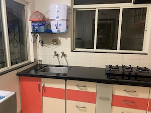 Kitchen in 2 BHK Apartment at Rolling Hills ABC, Baner – for Rent