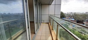 Balcony in 1 BHK Apartment at Conwood Astoria, Goregaon East – for Rent