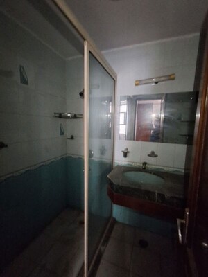 Bathroom in 3 BHK Builder Floor at Hauz Khas – for Sale