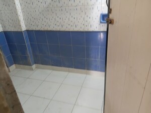 Bathroom in 1 BHK Apartment at Green Acres II CHS Ltd, Ghodbunder Road – for Rent