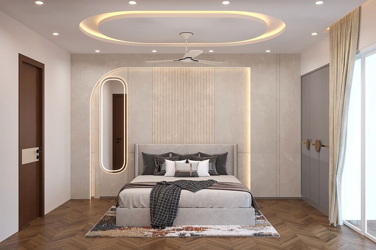 Master Bedroom, tata-eureka-park-phase-2 2 Bedroom 1100 Sq.Ft. Apartment In Sector 150 Noida 10334879