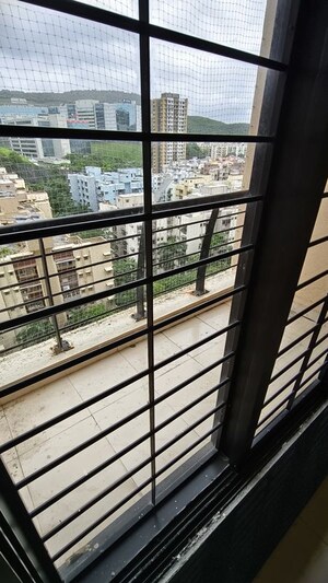 Balcony in 1 BHK Apartment at K Raheja Raheja Residency, Malad East – for Rent