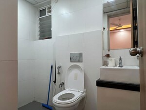 Bathroom in  Showroom at Gokul Concorde, Kandivali East – for Rent
