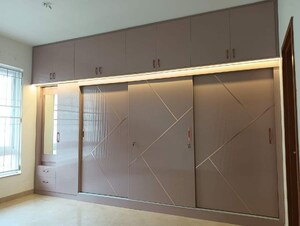 Balcony in 3 BHK Apartment at Vaishnavi Premiere, St Johns Road – for Rent