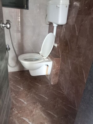 Bathroom in 1 BHK Apartment at Ornate Galaxy, Naigaon East – for Rent