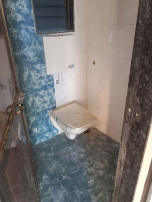 Bathroom in 1 BHK Apartment at Shree Krishna Heights Juchandra, Naigaon East – for Rent