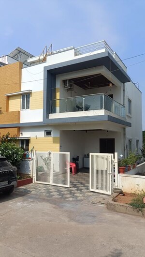 3 BHK Villa – Exterior View View at Lakshmi Bhavna GLC CRIBS, Bachupally - for Sale