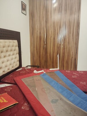 Bedroom in 3.5 BHK Builder Floor at Chittaranjan Park – for Sale