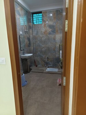 Bathroom in 3 BHK Builder Floor at Indira Nagar – for Rent
