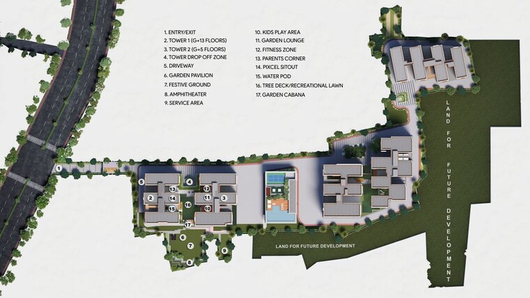 Master Plan, bablatala 3 Bedroom 1672 Sq.Ft. Apartment In Bablatala Kolkata 10313740