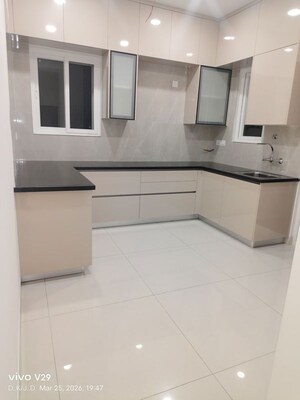 Kitchen in 3 BHK Apartment at Aparna Zenon, Puppalaguda – for Rent