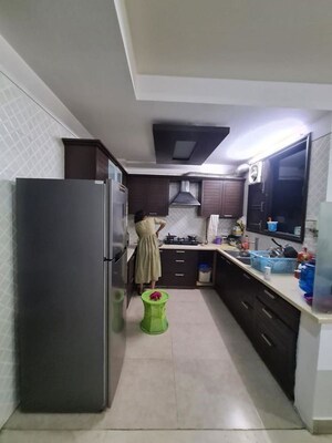 Kitchen in 3 BHK Builder Floor at Saket – for Rent