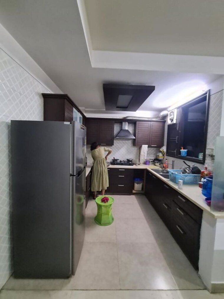 Kitchen, saket 3 Bedroom 1650 Sq.Ft. Builder Floor In Saket Delhi 10334965