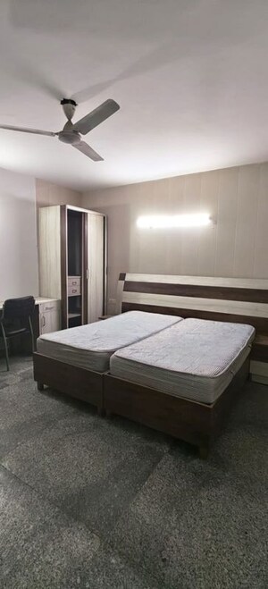 Bedroom in 1 BHK Builder Floor at Sector 45 – for Rent