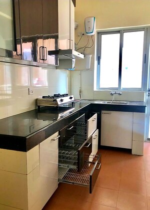 Kitchen in 2 BHK Apartment at Ansal Sushant Estate, Sector 52 – for Rent