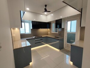 Kitchen in 3 BHK Apartment at Aparna Zenon, Puppalaguda – for Rent