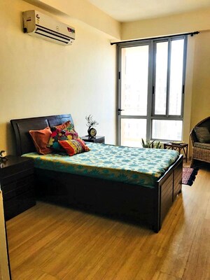Bedroom in 2 BHK Apartment at Unitech Uniworld Gardens 2, Sector 47 – for Rent