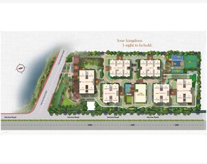 Master Plan in 4 BHK Apartment at Rajapushpa Infina, Manchirevula – for Sale