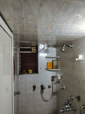 Bathroom in 1 BHK Apartment at Moreshwar Krupa Apartment, Bhandup East – for Sale