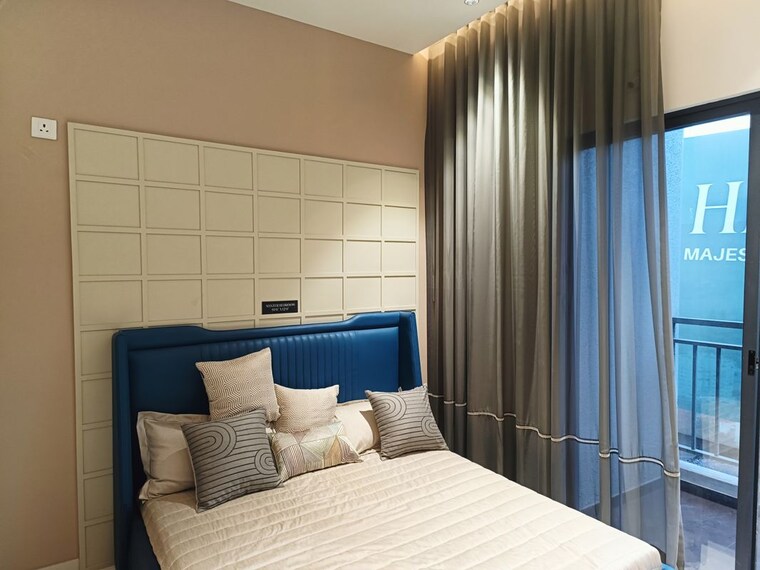 Bedroom, kumar-pratham 3 Bedroom 1003 Sq.Ft. Apartment In Moshi Pune 10335076