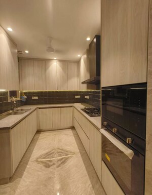 Kitchen in 3 BHK Builder Floor at Greater Kailash Part 3 – for Rent