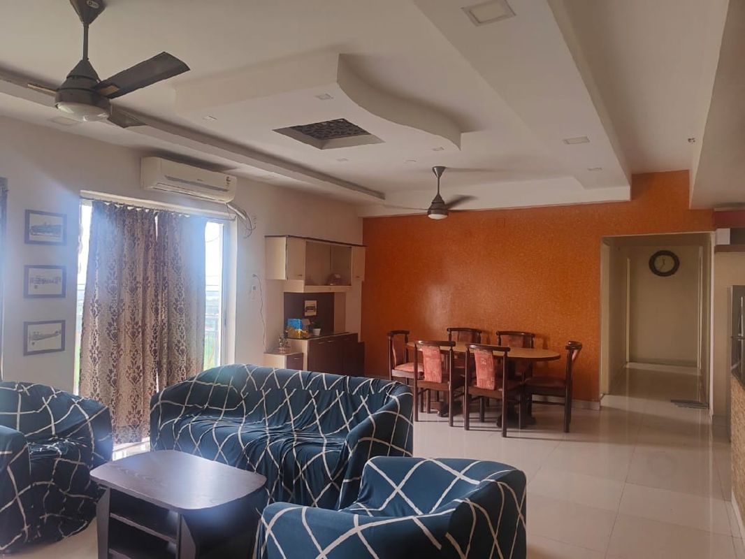 3 BHK + Pooja Room Apartment For Rent in Jharna Apartment