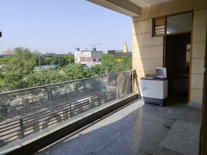 Balcony in 2 BHK Builder Floor at Indrapuram – for Rent