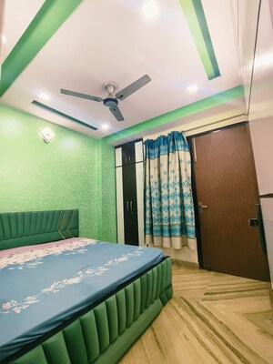 Bedroom in 3 BHK Builder Floor at Mansa Ram Park – for Rent