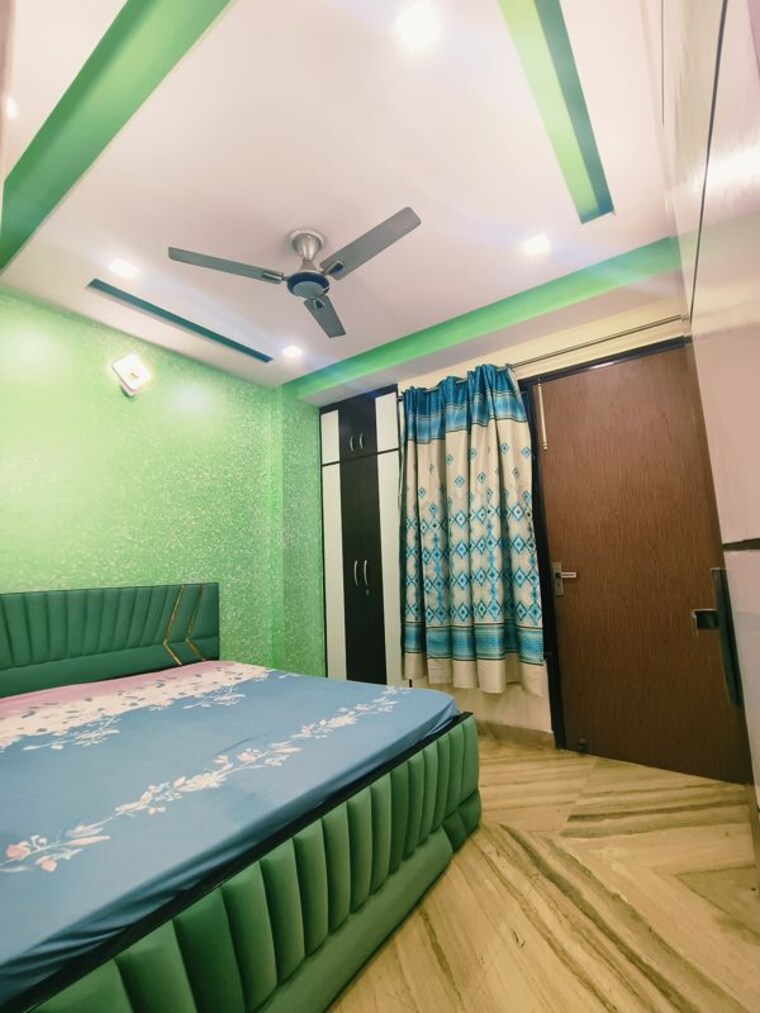 Bedroom, mansa ram park 3 Bedroom 810 Sq.Ft. Builder Floor In Mansa Ram Park Delhi 10335173