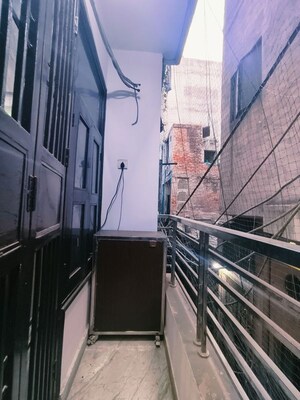 Balcony in 3 BHK Builder Floor at Mansa Ram Park – for Rent